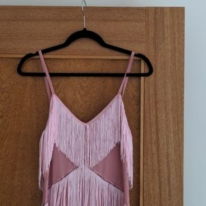Pink Tassel Jumpsuit